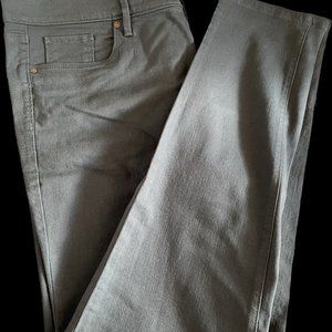 Loft Jeans Olive Green (Like New)